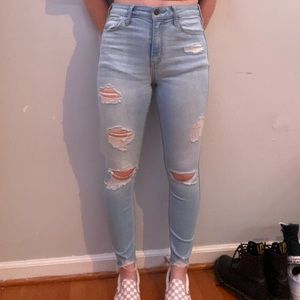 Light wash Hollister Jeans